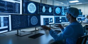 Example of a machine learning model in healthcare diagnostics